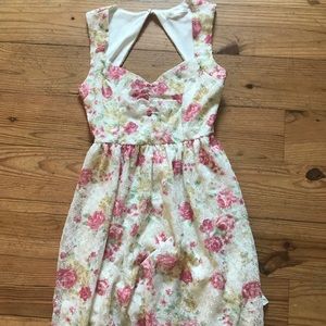 Womans Floral Dress